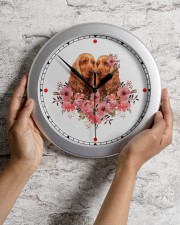 Cocker Spaniel Wall Clock aos-wall-clock-lifestyle-front-02
