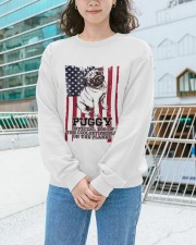 Pug Crewneck Sweatshirt apparel-crewneck-sweatshirt-lifestyle-front-54