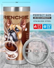 French Bulldog 20oz Tumbler aos-20oz-tumbler-lifestyle-front-47