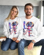 Pitbull Crewneck Sweatshirt custom-crewneck-sweatshirt-lifestyle-front-152
