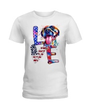Pitbull Ladies T-Shirt tile