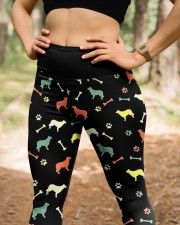 Border Collie High Waist Leggings aos-high-waist-leggings-lifestyle-22