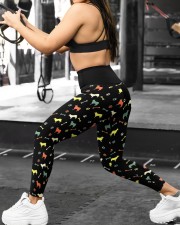 Border Collie High Waist Leggings aos-high-waist-leggings-lifestyle-28