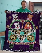 Pitbull Sherpa Fleece Blanket - 50" x 60" aos-sherpa-fleece-blanket-50x60-lifestyle-front-05