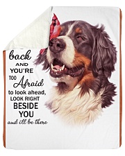 Bernese Sherpa Fleece Blanket tile