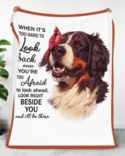 Bernese Large Sherpa Fleece Blanket - 60" x 80" aos-sherpa-fleece-blanket-60x80-lifestyle-front-29a
