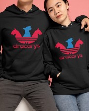 Bull Terrier D 25 Hooded Sweatshirt apparel-hooded-sweatshirt-lifestyle-front-133