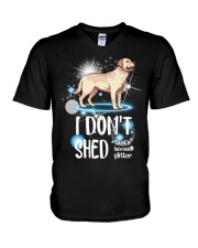 Labrador V-Neck T-Shirt tile
