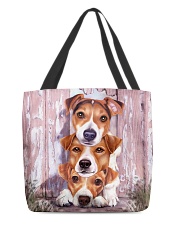 Jack Russell All-over Tote back
