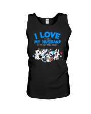 Husky Unisex Tank tile