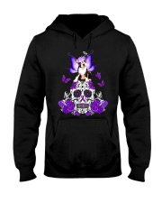 Boston Terrier Hooded Sweatshirt front
