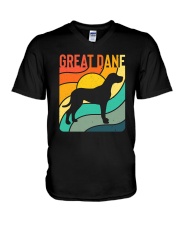Great Dane V-Neck T-Shirt tile