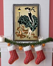 Dachshund P40 24x36 Poster lifestyle-holiday-poster-4