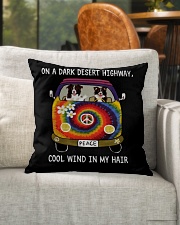 Border Collie Indoor Pillow - 16” x 16” aos-decorative-pillow-lifestyle-front-04