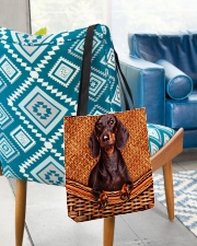 Dachshund All-over Tote aos-all-over-tote-lifestyle-front-01