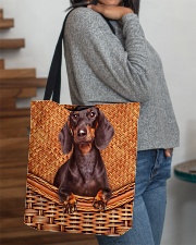 Dachshund All-over Tote aos-all-over-tote-lifestyle-front-09