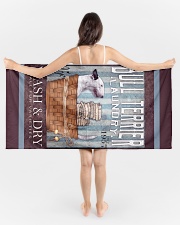 Bull Terrier Bath Towel aos-bath-towels-30x60-lifestyle-front-10