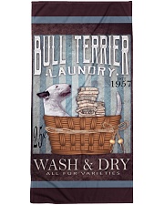 Bull Terrier Bath Towel front