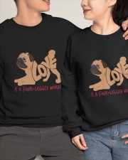 Pug D025 Crewneck Sweatshirt apparel-crewneck-sweatshirt-lifestyle-front-65