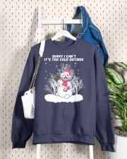 Bichon Crewneck Sweatshirt custom-crewneck-sweatshirt-lifestyle-front-159