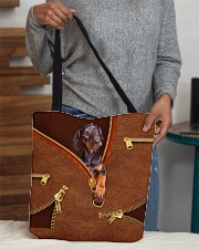 Doberman All-over Tote aos-all-over-tote-lifestyle-front-10