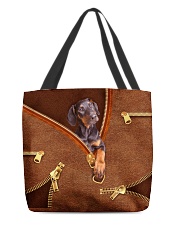 Doberman All-over Tote back
