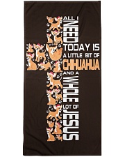 Chihuahua Premium Beach Towel tile