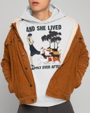 Bull Terrier Hooded Sweatshirt apparel-hooded-sweatshirt-lifestyle-front-125