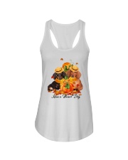 Dachshund Ladies Flowy Tank tile