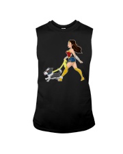 Border Collie Sleeveless Tee tile