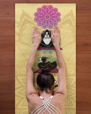 Boston Terrier Yoga Mat 24x70 (vertical) aos-yoga-mat-lifestyle-23
