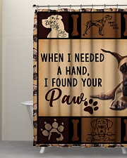 Great Dane Shower Curtain aos-shower-curtains-71x74-lifestyle-front-05