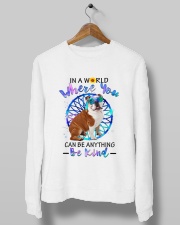 Bulldog Crewneck Sweatshirt lifestyle-unisex-sweatshirt-front-10