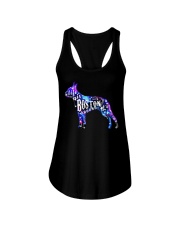 Boston Terrier D45 Ladies Flowy Tank tile