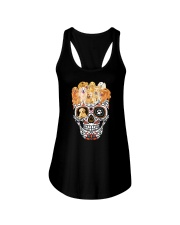 golden retriever Ladies Flowy Tank tile