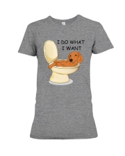 Dachshund T 25 Premium Fit Ladies Tee tile