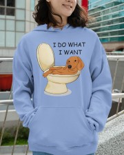 Dachshund T 25 Hooded Sweatshirt apparel-hooded-sweatshirt-lifestyle-front-102