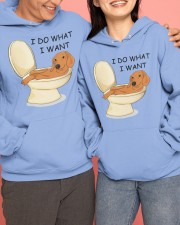Dachshund T 25 Hooded Sweatshirt apparel-hooded-sweatshirt-lifestyle-front-139