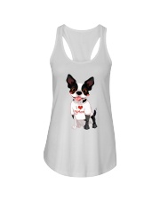 Boston Terrier T12 Ladies Flowy Tank tile