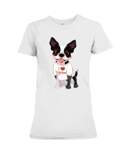 Boston Terrier T12 Premium Fit Ladies Tee tile