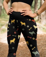 Pug High Waist Leggings aos-high-waist-leggings-lifestyle-22