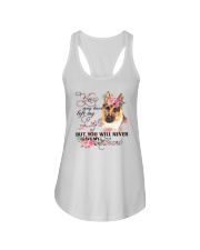 German Shepherd Ladies Flowy Tank tile
