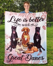 Great Dane Sherpa Fleece Blanket - 50" x 60" aos-sherpa-fleece-blanket-50x60-lifestyle-front-16b
