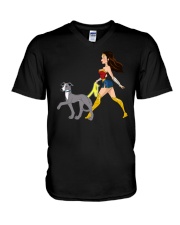 Greyhound V-Neck T-Shirt tile