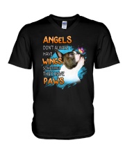 Boston Terrier V-Neck T-Shirt tile