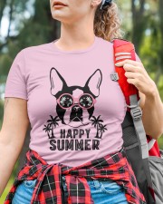 Boston Terrier Summer Classic T-Shirt custom-t-shirts-classic-lifestyle-front-376