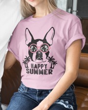 Boston Terrier Summer Classic T-Shirt custom-t-shirts-classic-lifestyle-front-397