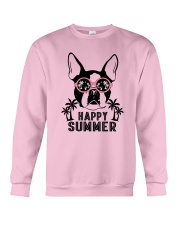 Boston Terrier Summer Crewneck Sweatshirt tile