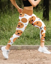 Golden Retriever High Waist Leggings aos-high-waist-leggings-lifestyle-14