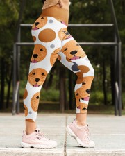 Golden Retriever High Waist Leggings aos-high-waist-leggings-lifestyle-16